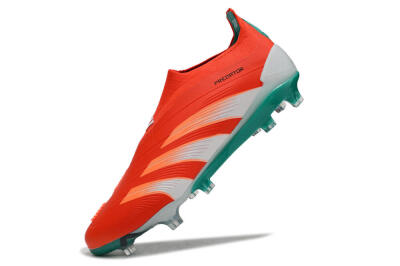 Adidas Predator Accuracy+ FG Football Boots - Red/White/Green