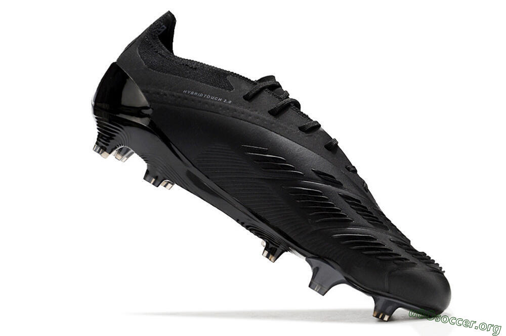 Adidas Predator Elite FG Football Boots - Black/Silver 4