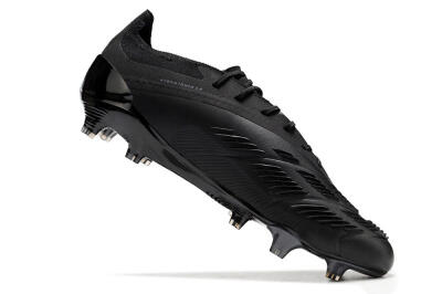 Adidas Predator Elite FG Football Boots - Black/Silver