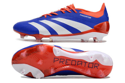Adidas Predator Elite FG Football Boots - Blue/White/Red