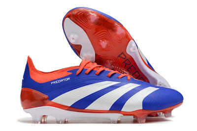 Adidas Predator Elite FG Football Boots - Blue/White/Red