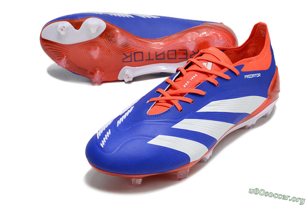 Adidas Predator Elite FG Football Boots - Blue/White/Red 0
