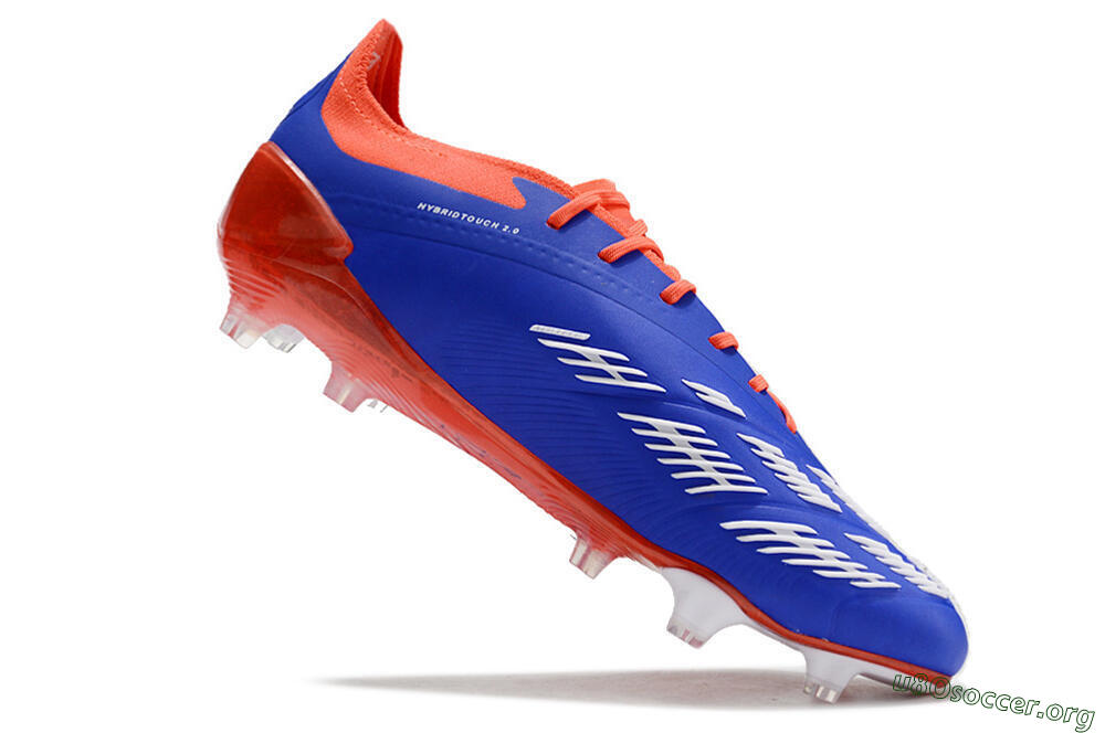 Adidas Predator Elite FG Football Boots - Blue/White/Red 4