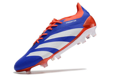 Adidas Predator Elite FG Football Boots - Blue/White/Red