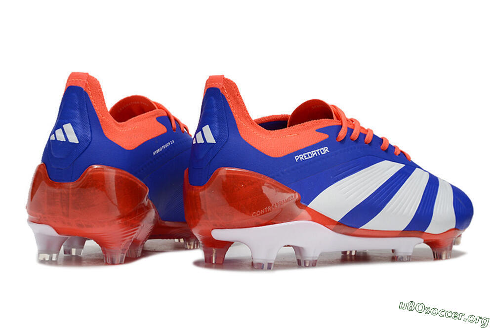 Adidas Predator Elite FG Football Boots - Blue/White/Red 6
