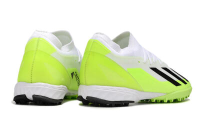 Adidas X Crazyfast.3 TF Football Shoes - White/Black/Yellow