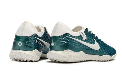 Nike Tiempo Legend 10 Pro TF Football Shoes - Jade/White
