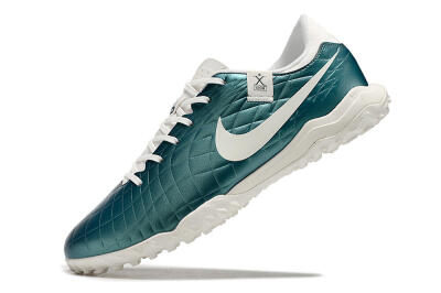 Nike Tiempo Legend 10 Elite TF Football Shoes - Jade/White