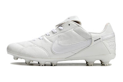 Nike Premier 3 FG Football Boots - White/Black