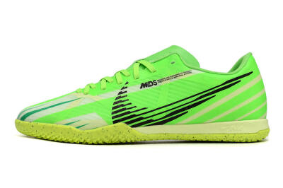Nike Air Zoom Mercurial Vapor 15 Academy IC Football Shoes - Green/Black/Yellow