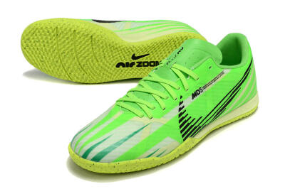 Nike Air Zoom Mercurial Vapor 15 Academy IC Football Shoes - Green/Black/Yellow