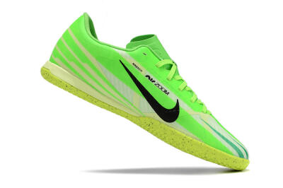 Nike Air Zoom Mercurial Vapor 15 Academy IC Football Shoes - Green/Black/Yellow