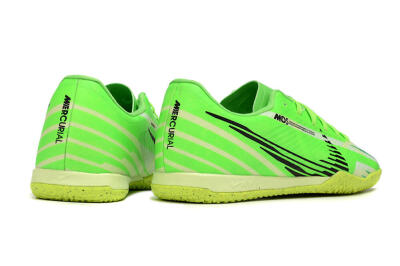 Nike Air Zoom Mercurial Vapor 15 Academy IC Football Shoes - Green/Black/Yellow