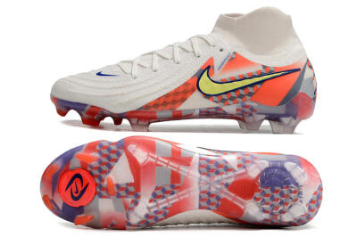 Nike Phantom Luna Elite NU FG Football Boots - White/Red/Yellow/Blue