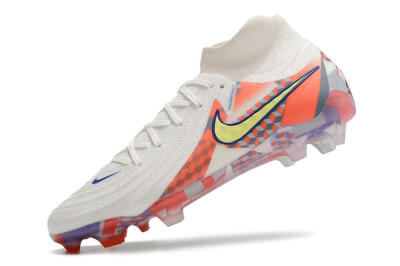 Nike Phantom Luna Elite NU FG Football Boots - White/Red/Yellow/Blue