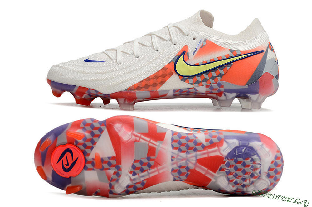 Nike Phantom Luna 2 Elite Olympics 2024 FG Football Boots - White/Multicolor 1