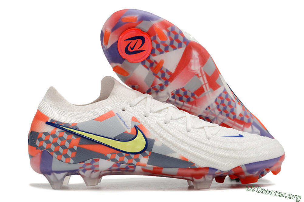 Nike Phantom Luna 2 Elite Olympics 2024 FG Football Boots - White/Multicolor 2