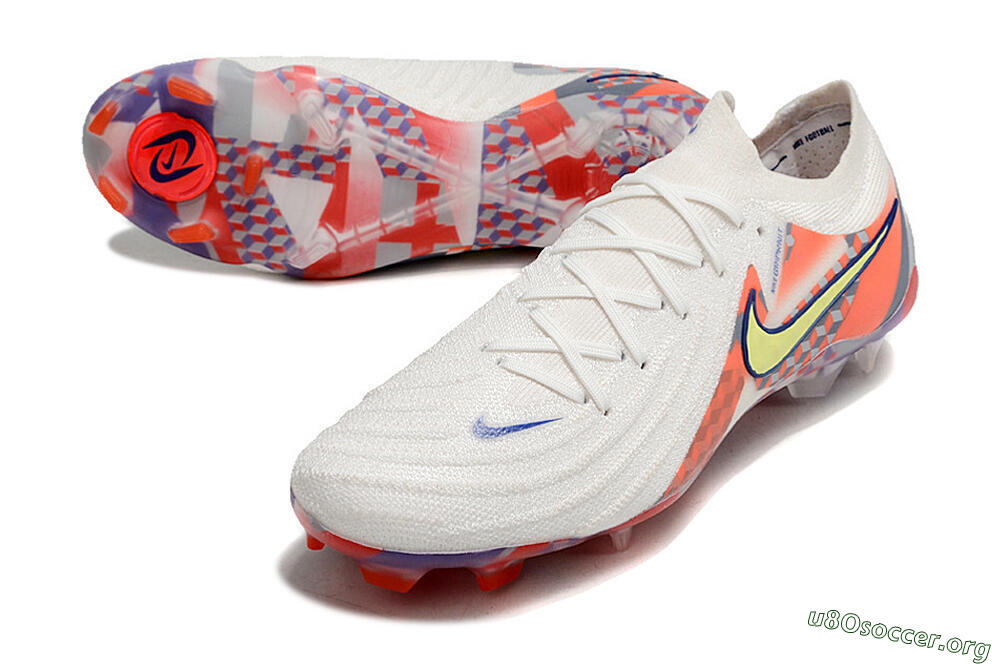 Nike Phantom Luna 2 Elite Olympics 2024 FG Football Boots - White/Multicolor 0