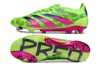 Adidas Predator Accuracy.1 FG Football Boots - Green/Yellow/Purple