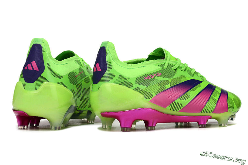 Adidas Predator Accuracy.1 FG Football Boots - Green/Yellow/Purple 6