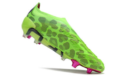 Adidas Predator Accuracy+ FG Football Boots - Green/Purple/Yellow