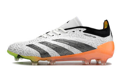 Adidas Predator Accuracy.1 FG Football Boots - White/Black/Orange