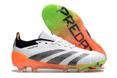 Adidas Predator Accuracy.1 FG Football Boots - White/Black/Orange