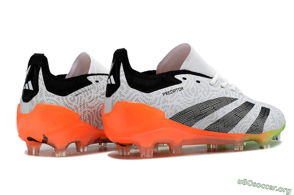 Adidas Predator Accuracy.1 FG Football Boots - White/Black/Orange 7