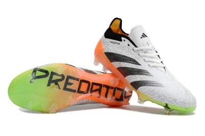 Adidas Predator Accuracy.1 FG Football Boots - White/Black/Orange