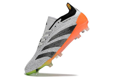 Adidas Predator Accuracy.1 FG Football Boots - White/Black/Orange