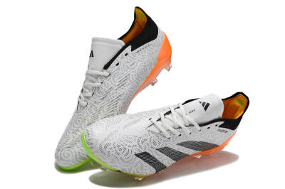 Adidas Predator Accuracy.1 FG Football Boots - White/Black/Orange