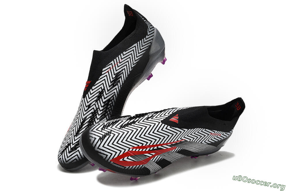 Adidas Predator Accuracy+ FG Football Boots - Grey/Black/Red 0