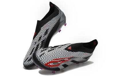 Adidas Predator Accuracy+ FG Football Boots - Grey/Black/Red