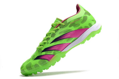 Adidas Predator Elite TF Football Shoes - Green/Purple/Pink