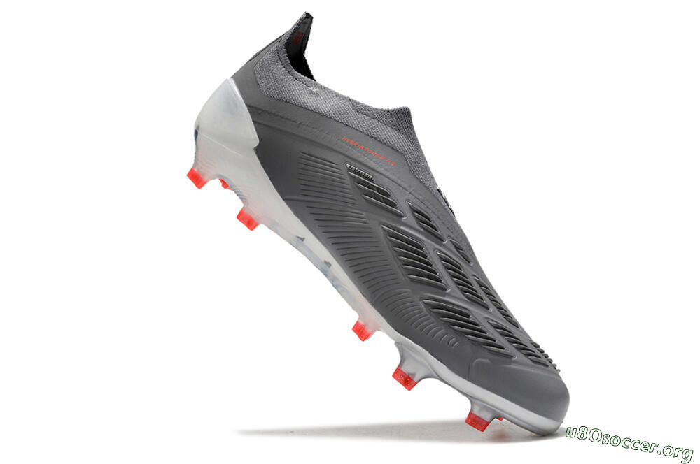 Adidas Predator Accuracy+ FG Football Boots - Brown/Silver/Red 4