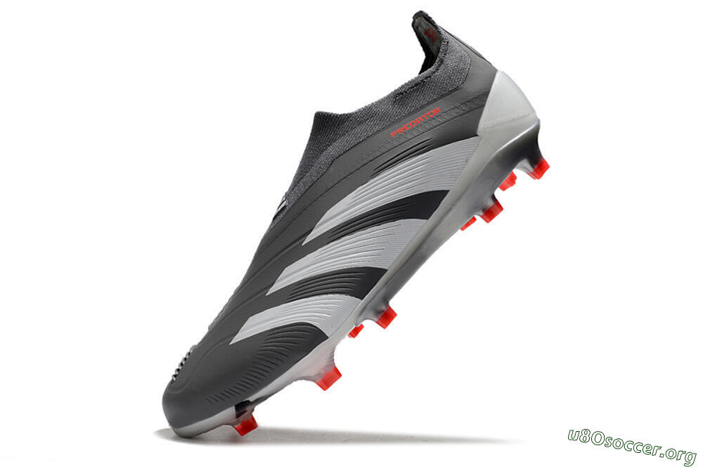 Adidas Predator Accuracy+ FG Football Boots - Brown/Silver/Red 5
