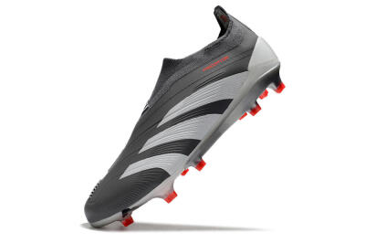Adidas Predator Accuracy+ FG Football Boots - Brown/Silver/Red