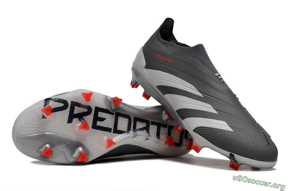 Adidas Predator Accuracy+ FG Football Boots - Brown/Silver/Red 1