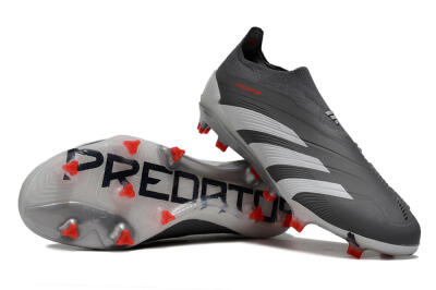 Adidas Predator Accuracy+ FG Football Boots - Brown/Silver/Red