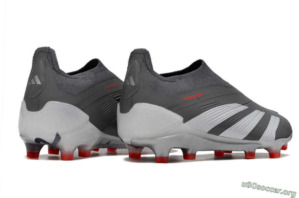 Adidas Predator Accuracy+ FG Football Boots - Brown/Silver/Red 6