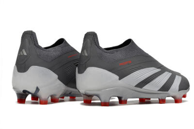 Adidas Predator Accuracy+ FG Football Boots - Brown/Silver/Red