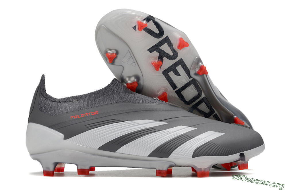 Adidas Predator Accuracy+ FG Football Boots - Brown/Silver/Red 2