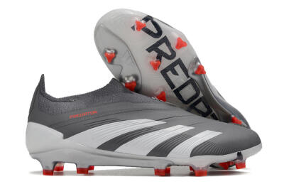 Adidas Predator Accuracy+ FG Football Boots - Brown/Silver/Red