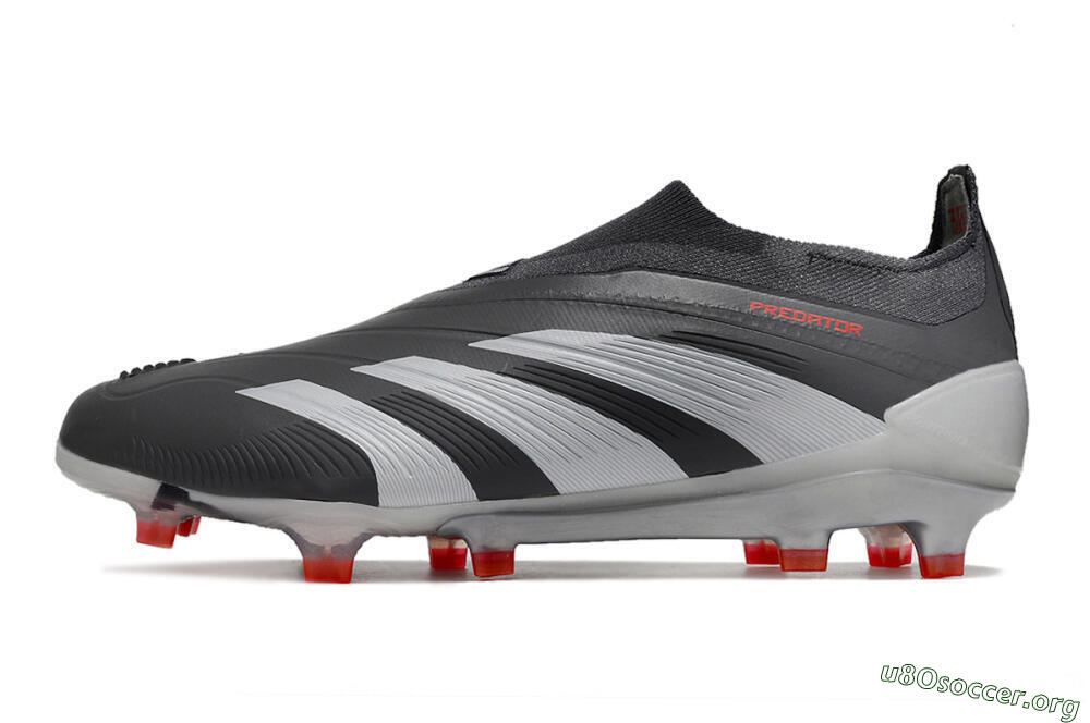 Adidas Predator Accuracy+ FG Football Boots - Brown/Silver/Red 3