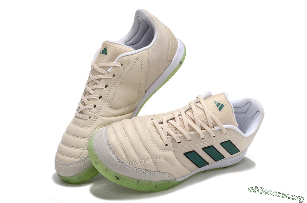 Adidas Top Sala FG Football Shoes - Grey/Green 0
