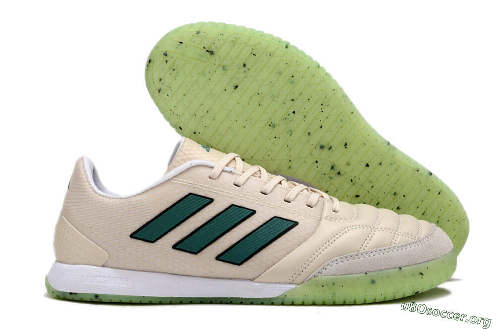 Adidas Top Sala FG Football Shoes - Grey/Green 2