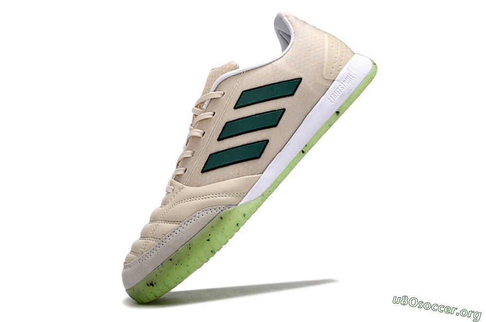 Adidas Top Sala FG Football Shoes - Grey/Green 4