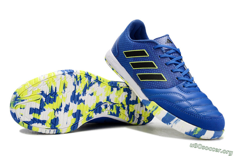 Adidas Top Sala FG Football Shoes - Blue/Black/Yellow 1