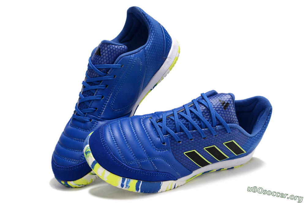 Adidas Top Sala FG Football Shoes - Blue/Black/Yellow 0