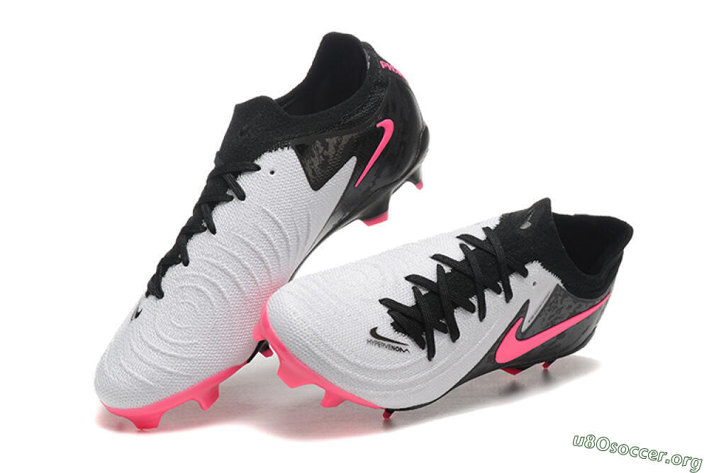 Nike Phantom Luna Elite NU FG Football Boots - White/Black/Pink 6